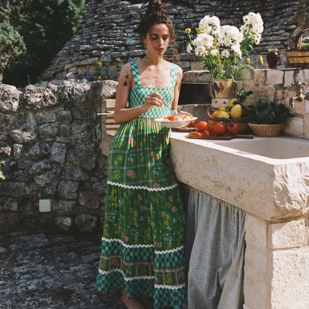 Spell & The Gypsy Flora Strappy Maxi Dress - Picture 5 of 11
